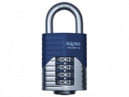 Squire Vulcan Open Boron Shackle Combination Padlock 40mm £13.95